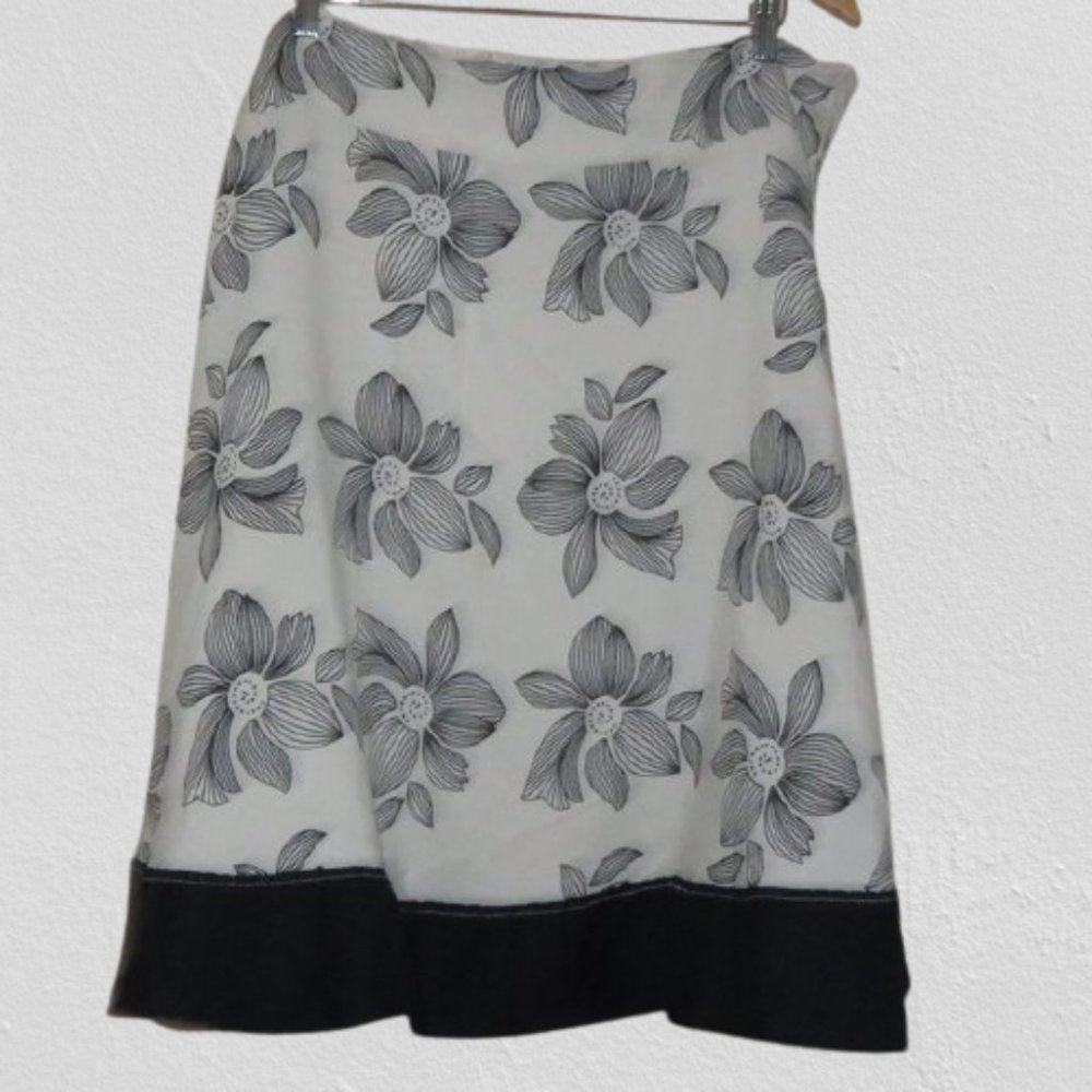 Sherry Taylor Floral Skirt | Cream